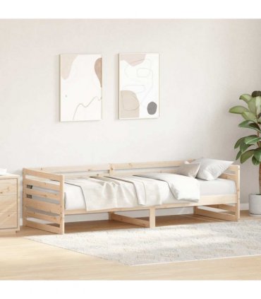 vidaXL Day Bed without Mattress 80x200 cm Solid Wood Pine