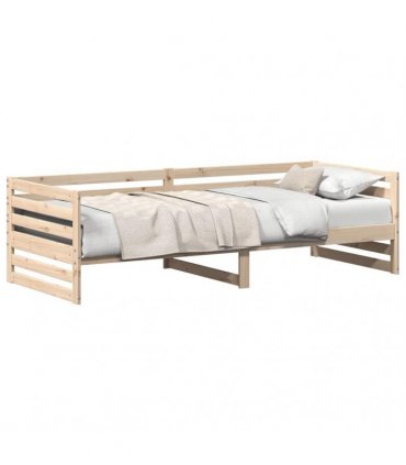 vidaXL Day Bed without Mattress 80x200 cm Solid Wood Pine