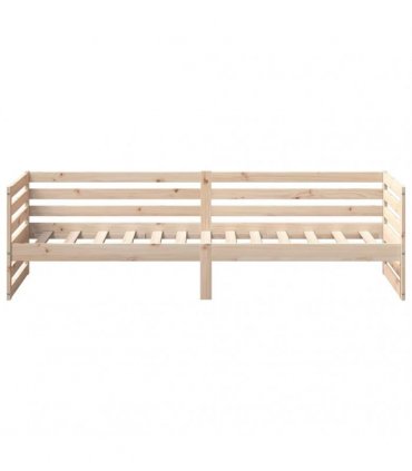 vidaXL Day Bed without Mattress 80x200 cm Solid Wood Pine