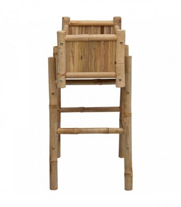 vidaXL Garden Planter with Holder Natural 50 x 38 x 74 cm Bamboo