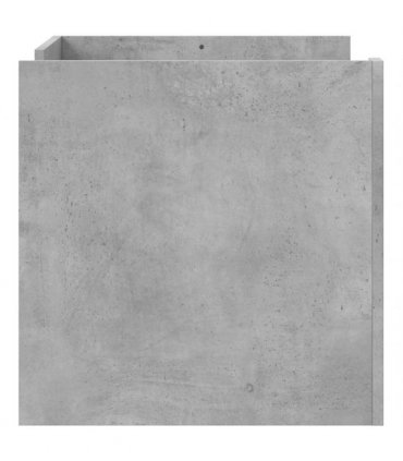 vidaXL Coffee Table Concrete Grey 80x50x50 cm Engineered Wood