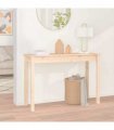 vidaXL Console Table 110x40x75 cm Solid Wood Pine