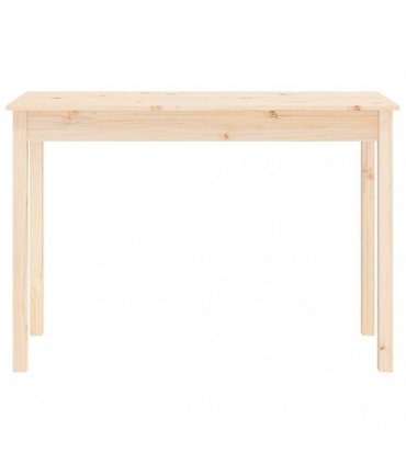 vidaXL Console Table 110x40x75 cm Solid Wood Pine