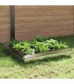 vidaXL Snail Fences 8 pcs Silver Stainless Steel