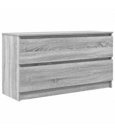 vidaXL TV Cabinet Grey Sonoma 100x35x54 cm Engineered Wood