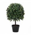 vidaXL Boxwood Ball Green 35 x 35 x 50 cm Plastic