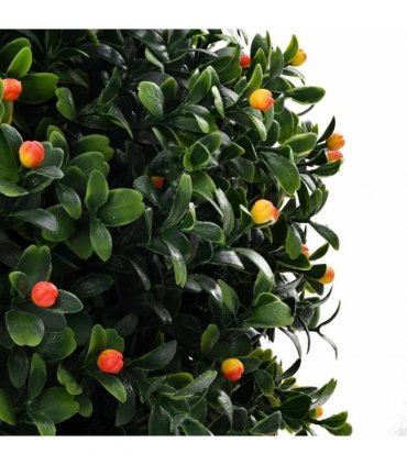 vidaXL Boxwood Ball Green 35 x 35 x 50 cm Plastic