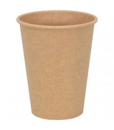 vidaXL Paper Coffee Cups 1000 pcs 12oz 300ml Brown