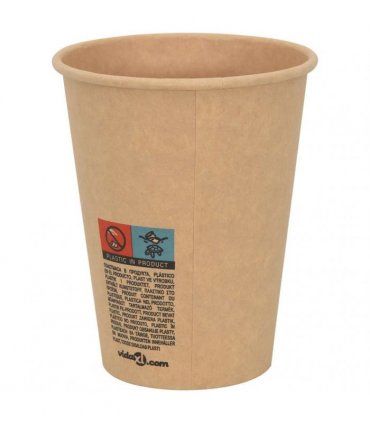 vidaXL Paper Coffee Cups 1000 pcs 12oz 300ml Brown