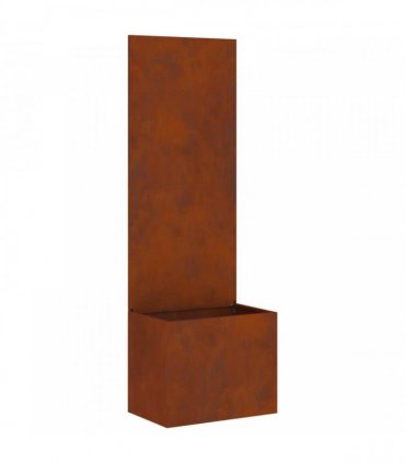 vidaXL Garden Privacy Screen Rusty 50 x 32 x 150 cm Weathering steel