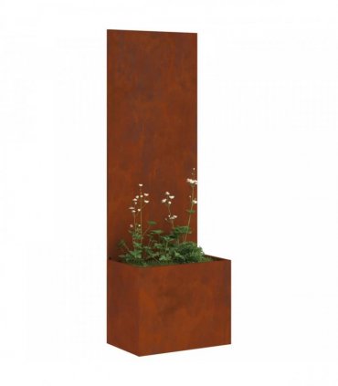 vidaXL Garden Privacy Screen Rusty 50 x 32 x 150 cm Weathering steel