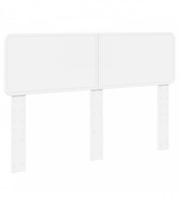 vidaXL Headboard White Engineered wood