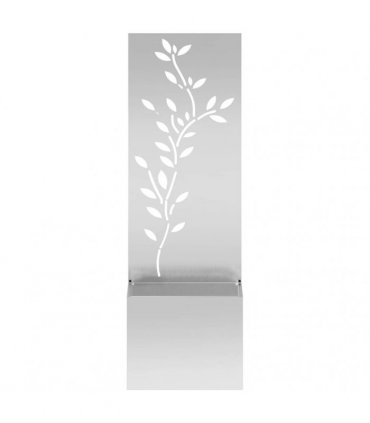 vidaXL Garden Privacy Screen Silver 50 x 32 x 150 cm Galvanised steel