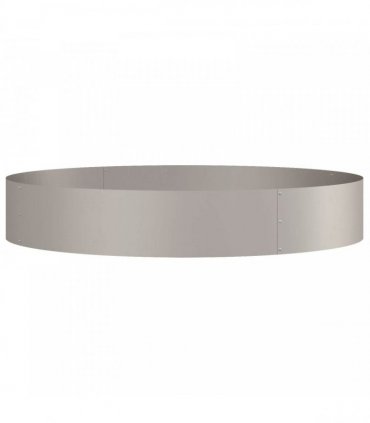 vidaXL Planter Ring Brown 120 x 120 x 20 cm Weathering Steel