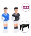 vidaXL Football Table Players for 12.7 mm Rod 22 pcs