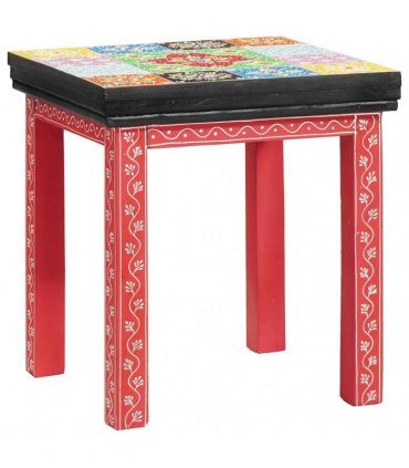 vidaXL End Table 2 pcs Multicolour