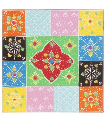 vidaXL End Table 2 pcs Multicolour