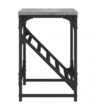 vidaXL Shoe Rack Grey Sonoma 90x30x45 cm Engineered Wood