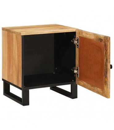 vidaXL Bedside Cabinet Natural 40 x 33 x 46 cm