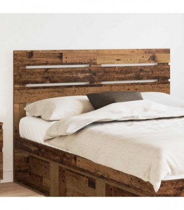 vidaXL Headboard Old Wood Engineered wood