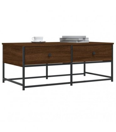vidaXL Coffee Table Brown Oak 100x51x40 cm Engineered Wood