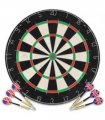 vidaXL Professional Dart Set with Dartboard Sisal Steel