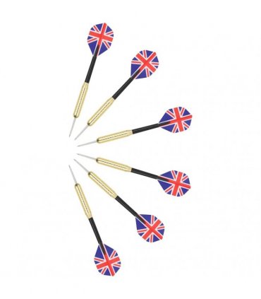 vidaXL Professional Dart Set with Dartboard Sisal Steel