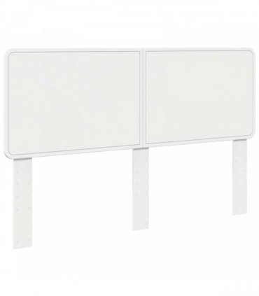 vidaXL Headboard White Engineered wood