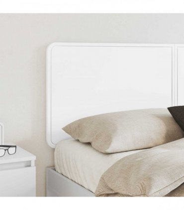 vidaXL Headboard White Engineered wood