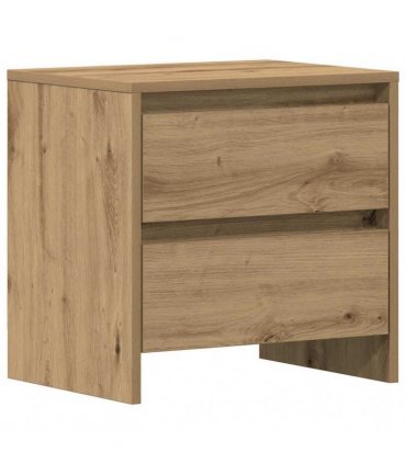 vidaXL Bedside Cabinet Artisan Oak 45 x 34 x 44.5 cm Engineered Wood