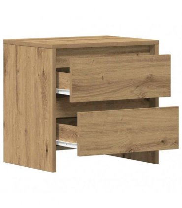 vidaXL Bedside Cabinet Artisan Oak 45 x 34 x 44.5 cm Engineered Wood