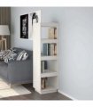 vidaXL Book Cabinet/Room Divider White 40x35x135 cm Solid Pinewood
