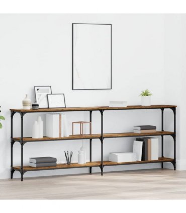 vidaXL Console Table Old Wood 200 x 29 x 75 cm