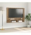 vidaXL TV Cabinet Set Artisan Oak 120 x 23.5 x 90 cm Engineered Wood