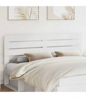vidaXL Headboard White Engineered wood