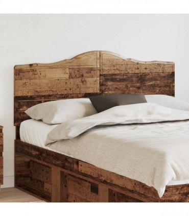vidaXL Headboard Old Wood Engineered wood