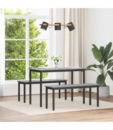 vidaXL Bench Grey Sonoma 110 x 35 x 45 cm Engineered Wood