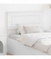 vidaXL Headboard White Engineered wood