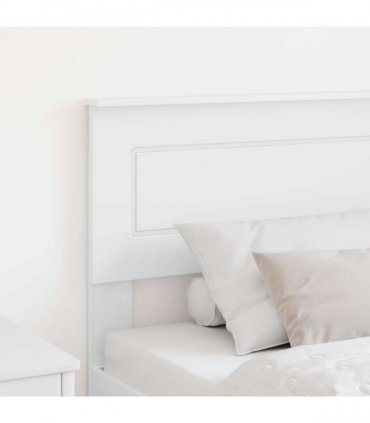 vidaXL Headboard White Engineered wood
