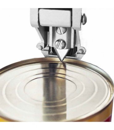 vidaXL Canned Food Can Opener Silver 70cm Aluminum and Stainless Steel