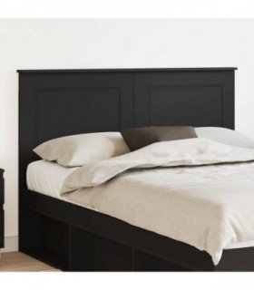 vidaXL Headboard Black Oak 100 cm Engineered Wood