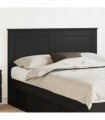 vidaXL Headboard Black Oak 100 cm Engineered Wood