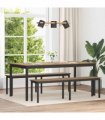 vidaXL Bench Artisian Oak 160 x 35 x 45 cm Engineered Wood