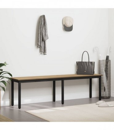 vidaXL Bench Artisian Oak 160 x 35 x 45 cm Engineered Wood