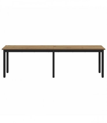 vidaXL Bench Artisian Oak 160 x 35 x 45 cm Engineered Wood