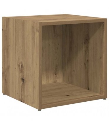 vidaXL TV Cabinet Set Wall-mounted 4 pcs Artisan Oak 37 x 35 x 37.5 cm