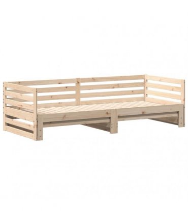 vidaXL Day bed with Trundle without Mattress 80x200 cm