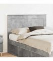 vidaXL Headboard Concrete Grey 100 cm Engineered Wood