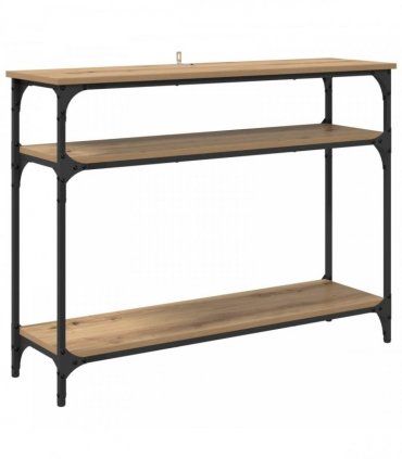 vidaXL Console Table Artisan Oak 100 x 29 x 75 cm Engineered Wood