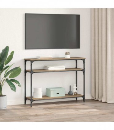 vidaXL Console Table Artisan Oak 100 x 29 x 75 cm Engineered Wood